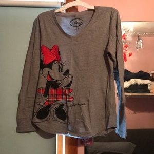 minnie mouse pajama set